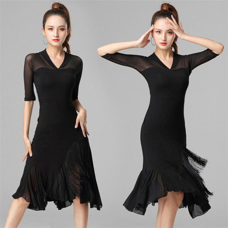 楽天市場】レディース ダンス衣装 ラテンダンス ワンピース ラテン