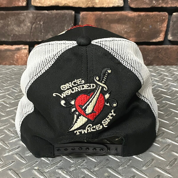 楽天市場】ED HARDY エドハーディー Embroidery Mesh Cap 刺繍メッシュ