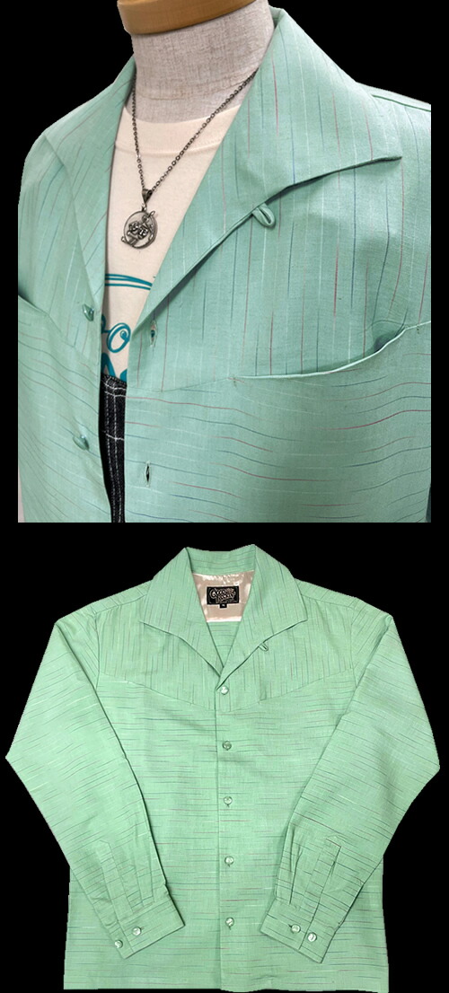 楽天市場】GOOD ROCKIN'グッドロッキン◇長袖V切替イタリアンカラー