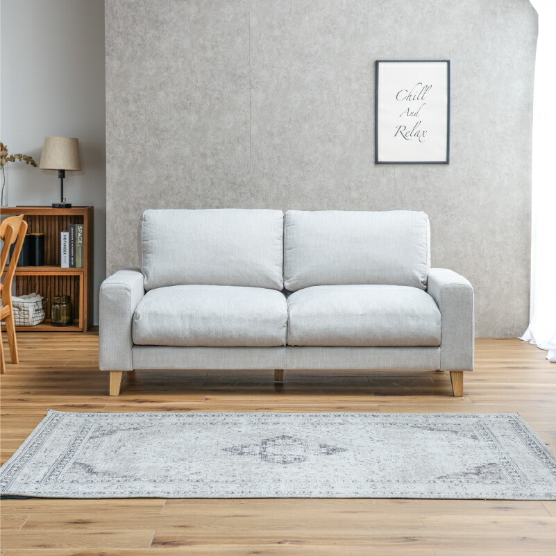 楽天市場】【公式】ソファ 3人掛け ファブリック ファブリックソファ