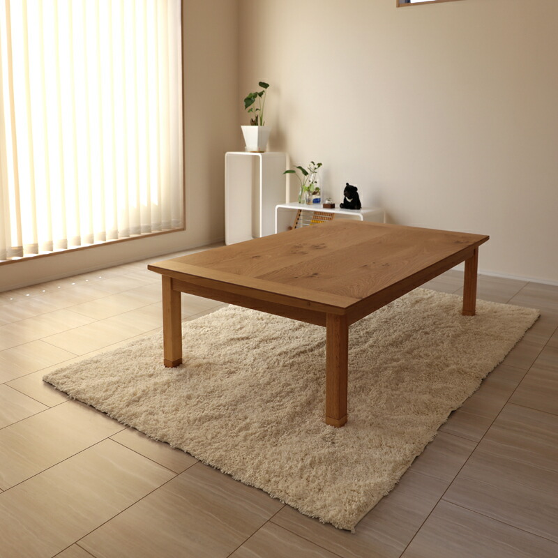 楽天市場】こたつ テーブル 150cm 国産 日本製 家具調継脚こたつ