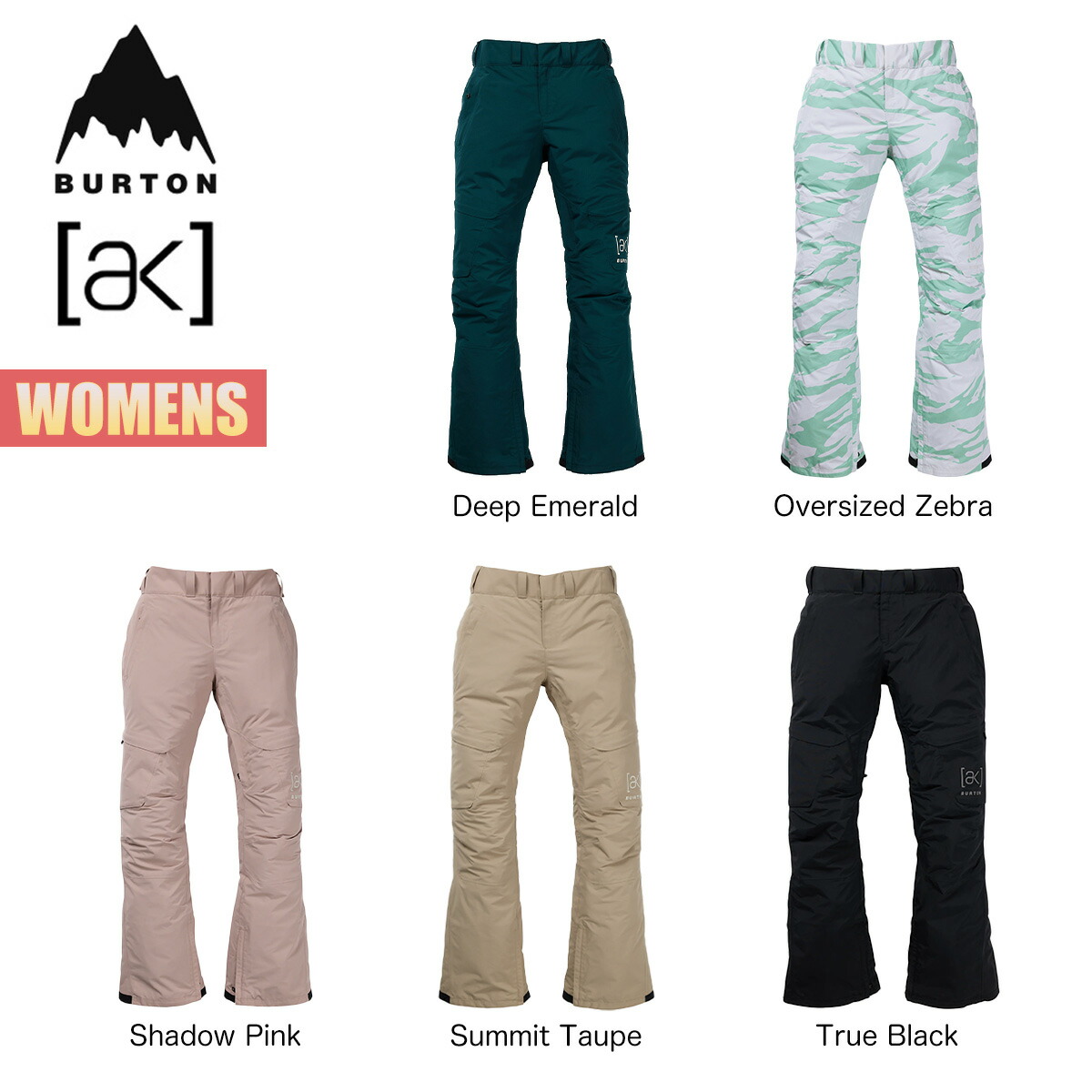 楽天市場】バートン スノーボードウェア レディース パンツ 24-25