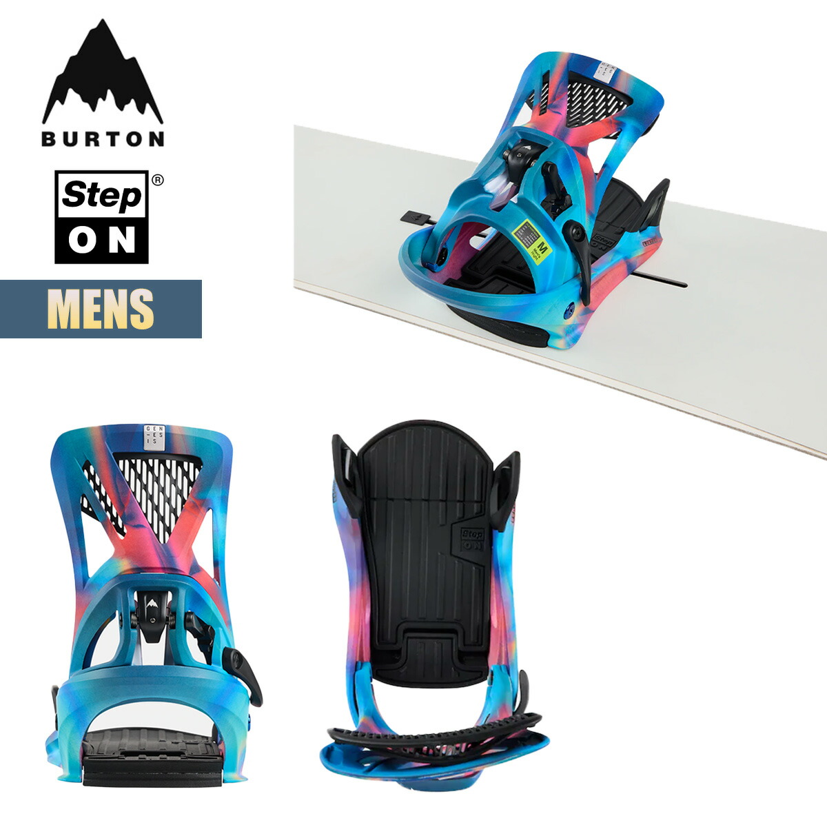 2024-25 BURTON STEP ONジェネシスバインディング メンズ