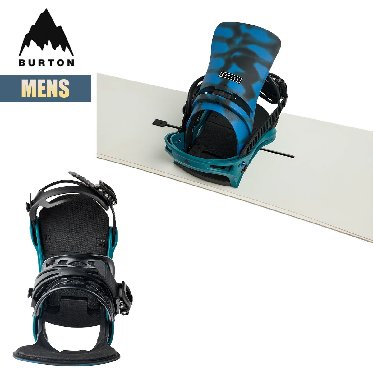 楽天市場】バートン ビンディング メンズ 25-26 Burton カーテル リ