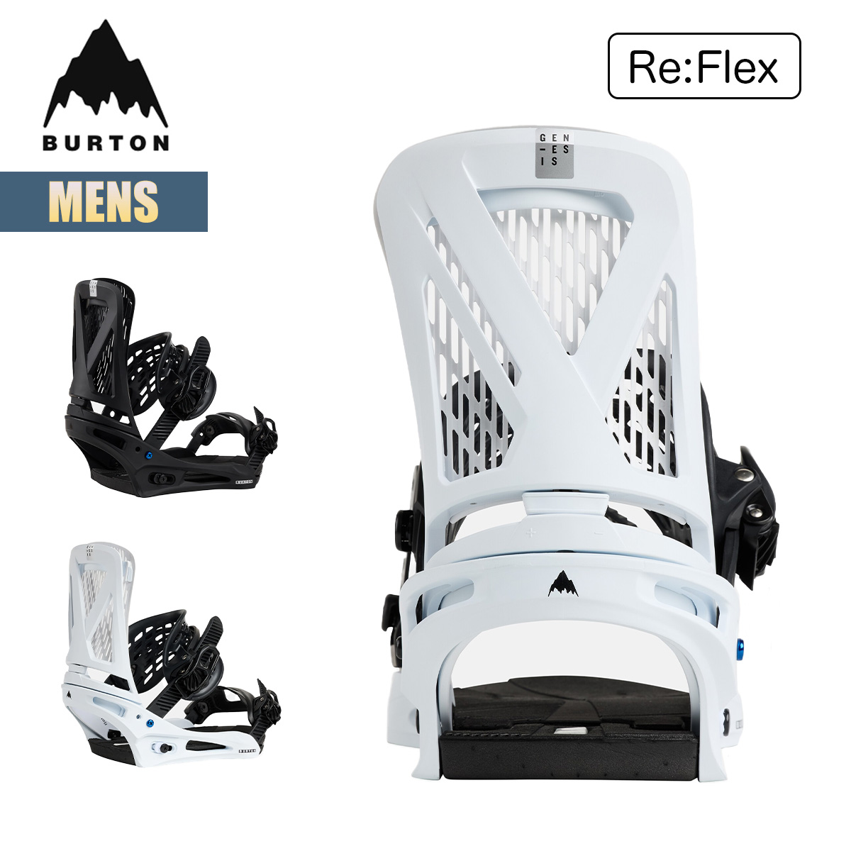 楽天市場】バートン ビンディング メンズ 25-26 Burton ジェネシス リ