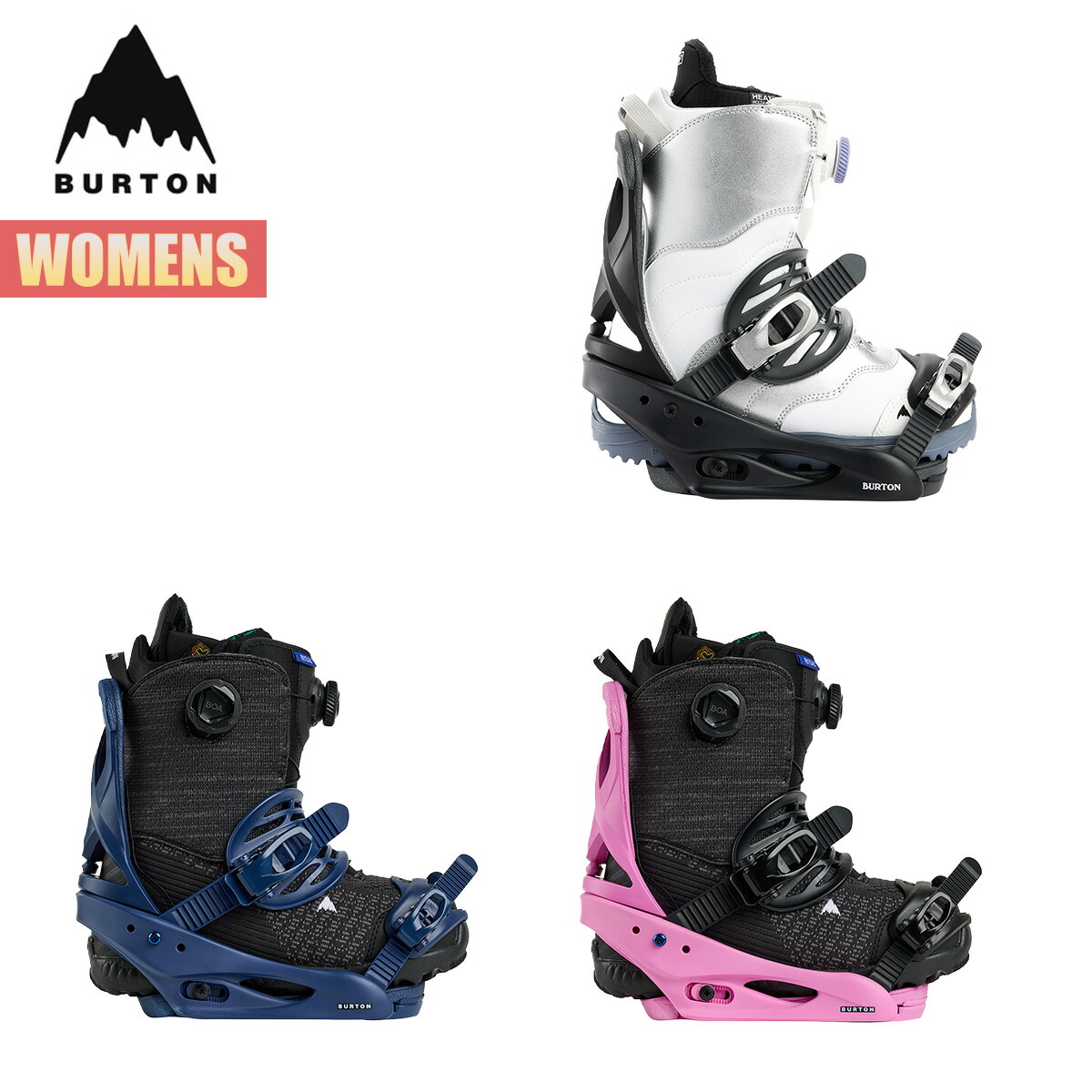 楽天市場】バートン ビンディング レディース 25-26 Burton スクライブ