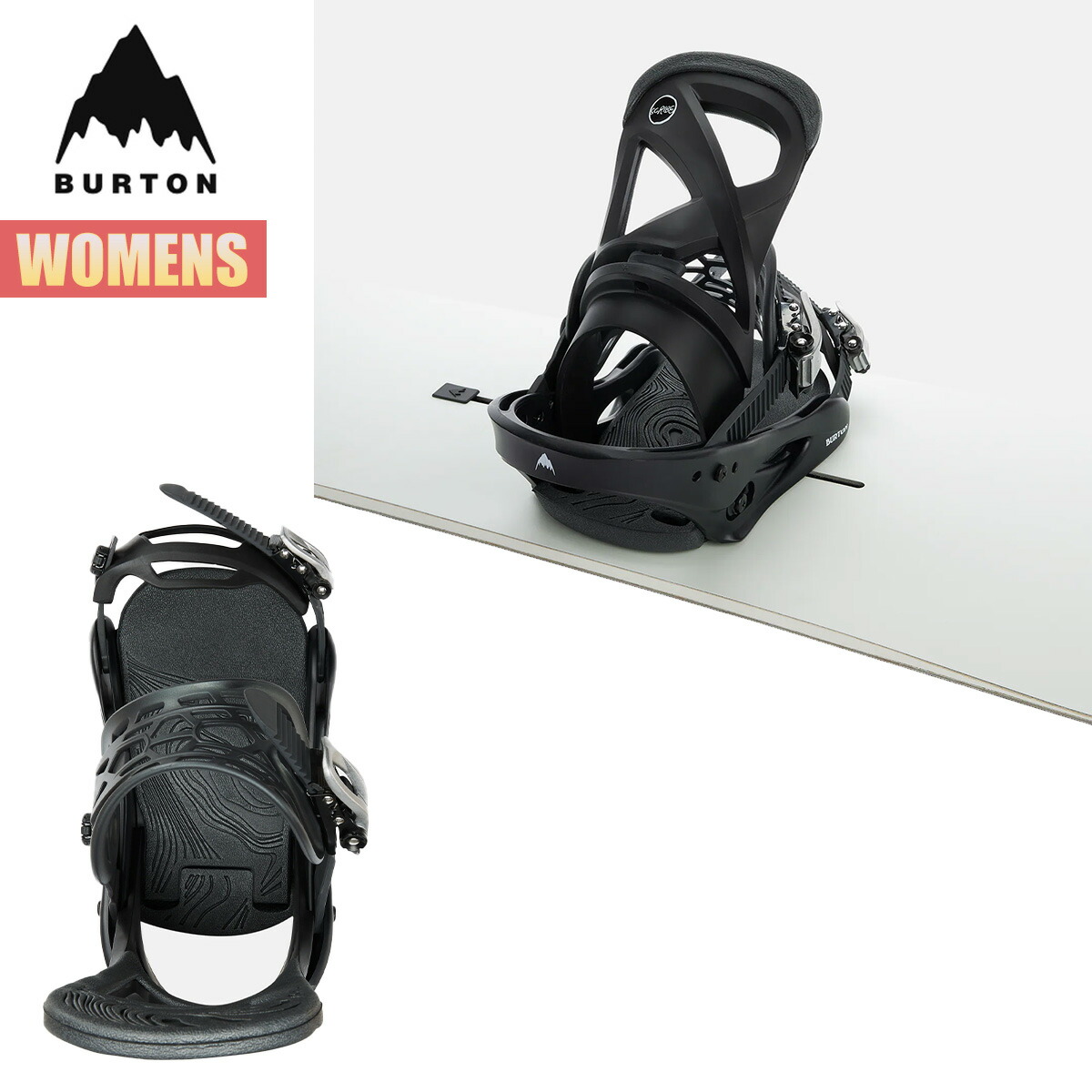 楽天市場】バートン ビンディング レディース 25-26 Burton スクライブ