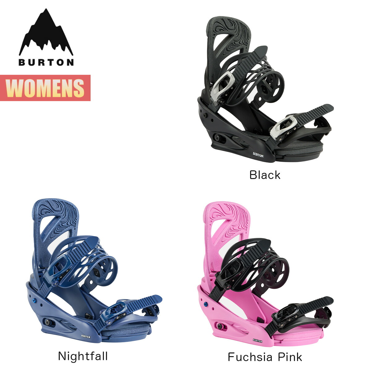 楽天市場】バートン ビンディング レディース 25-26 Burton スクライブ