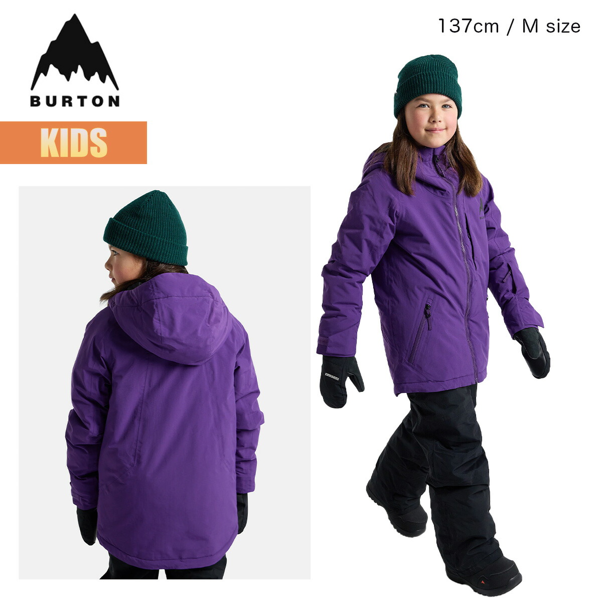 楽天市場】バートン スノーボードウェア キッズ ジャケット 25-26