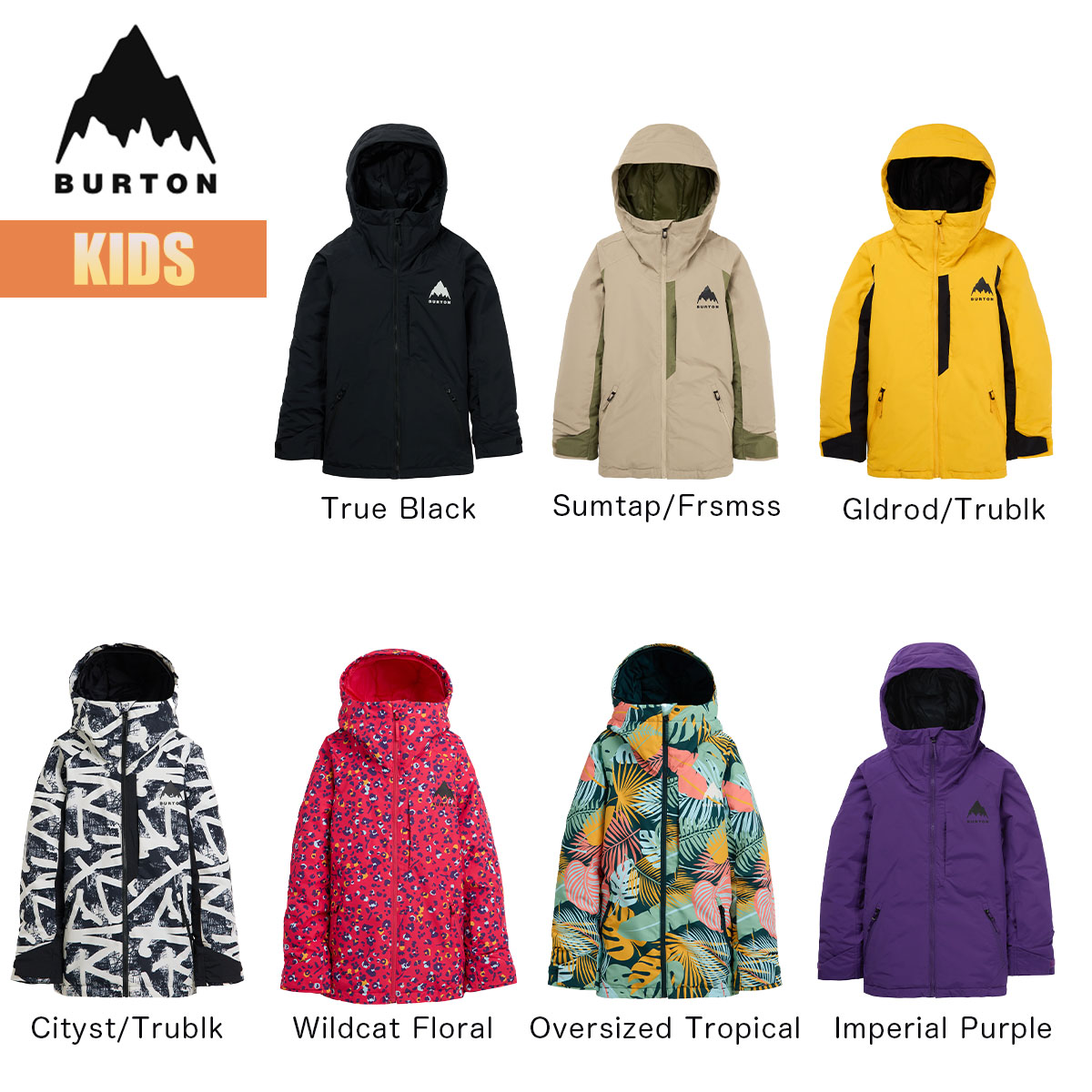 楽天市場】バートン スノーボードウェア キッズ ジャケット 25-26