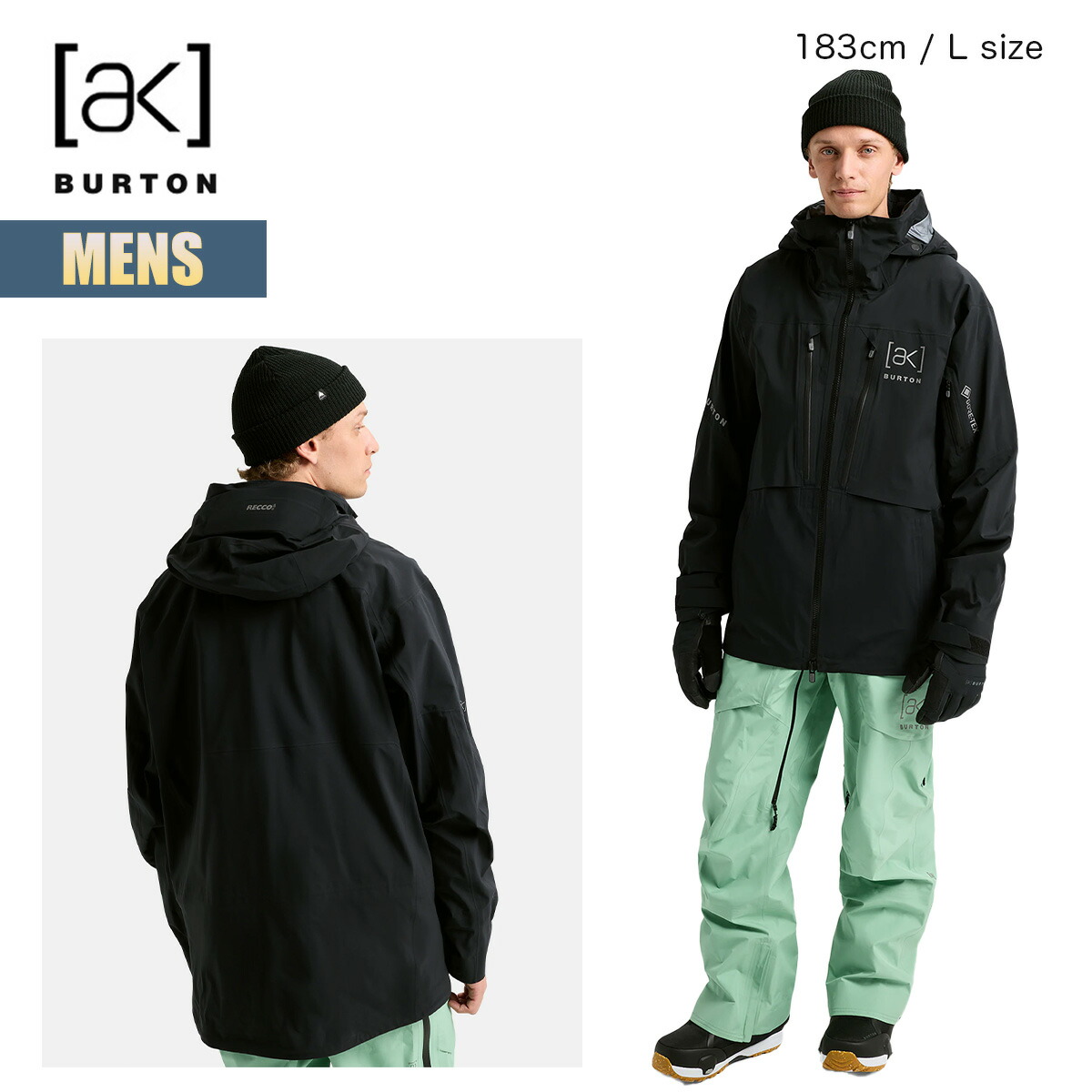 楽天市場】バートン スノーボードウェア メンズ ジャケット 25-26