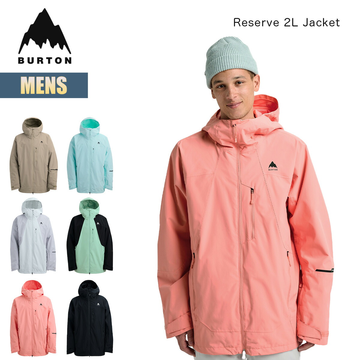 楽天市場】バートン スノーボードウェア メンズ 25-26 Burton リザーブ