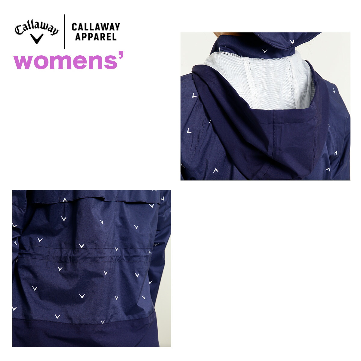 楽天市場】キャロウェイ レインウェア レディース Callaway 4WAY