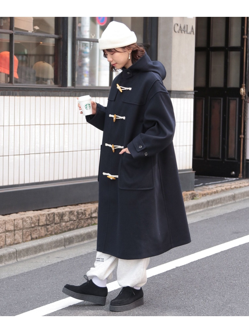 楽天市場】【SALE／50%OFF】(W)WTダッフルロングコート RAGEBLUE