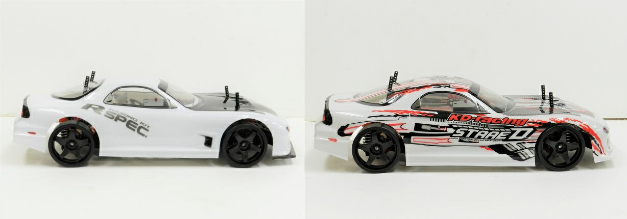 楽天市場】2.4GHz 1/10 ドリフトラジコンカー RX001 ☆スペアボディー