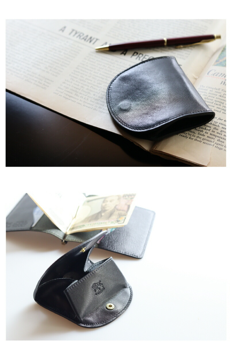 楽天市場】イルビゾンテ IL BISONTE 小銭入れ ブラック キャニオン