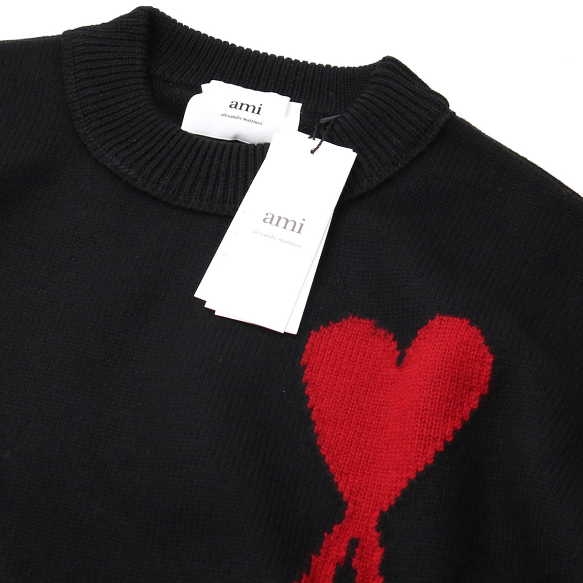 楽天市場】ami paris アミ パリス BFUKS006.018 レディースニット 長袖