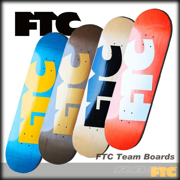 楽天市場】FTC スケート デッキ FTC TEAM BOARDS サイズ 7.75/8.0/8.25
