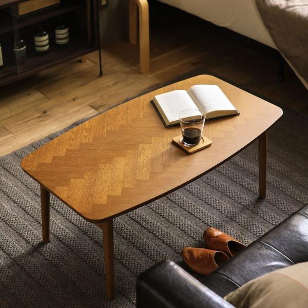 楽天市場】こたつ テーブル 折れ脚 折りたたみ ヘリンボーン 長方形 90