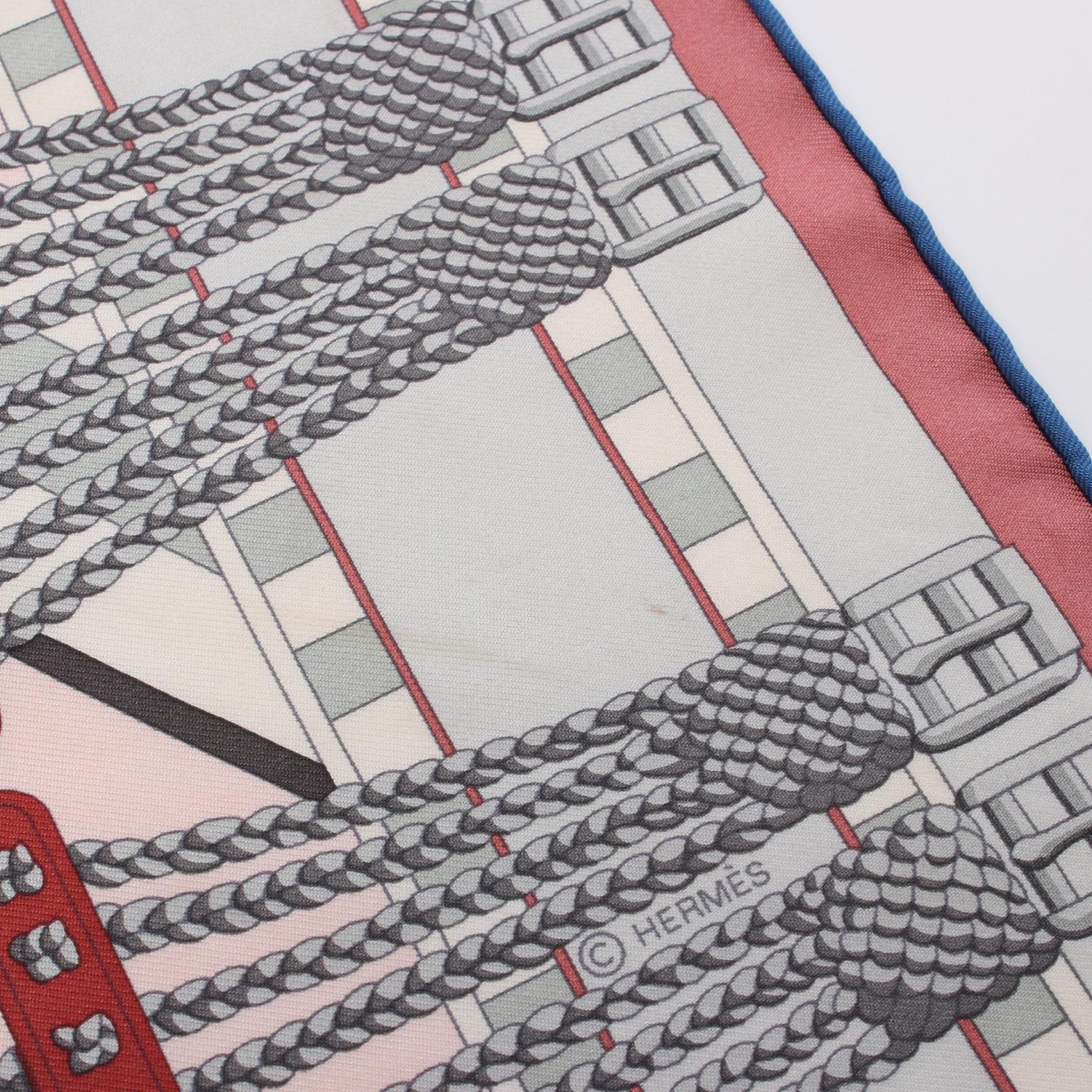 楽天市場】エルメス HERMES カレ90 SANGLES EN ZIGZAG スカーフ 衣料品
