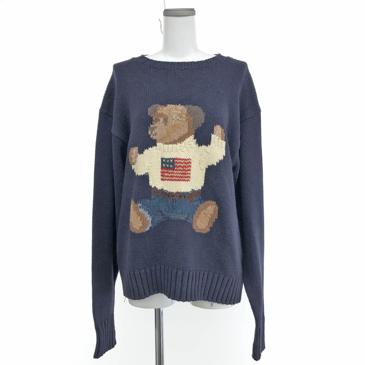 楽天市場】POLO RALPH LAUREN ポロラルフローレン 長袖ニット サイズM