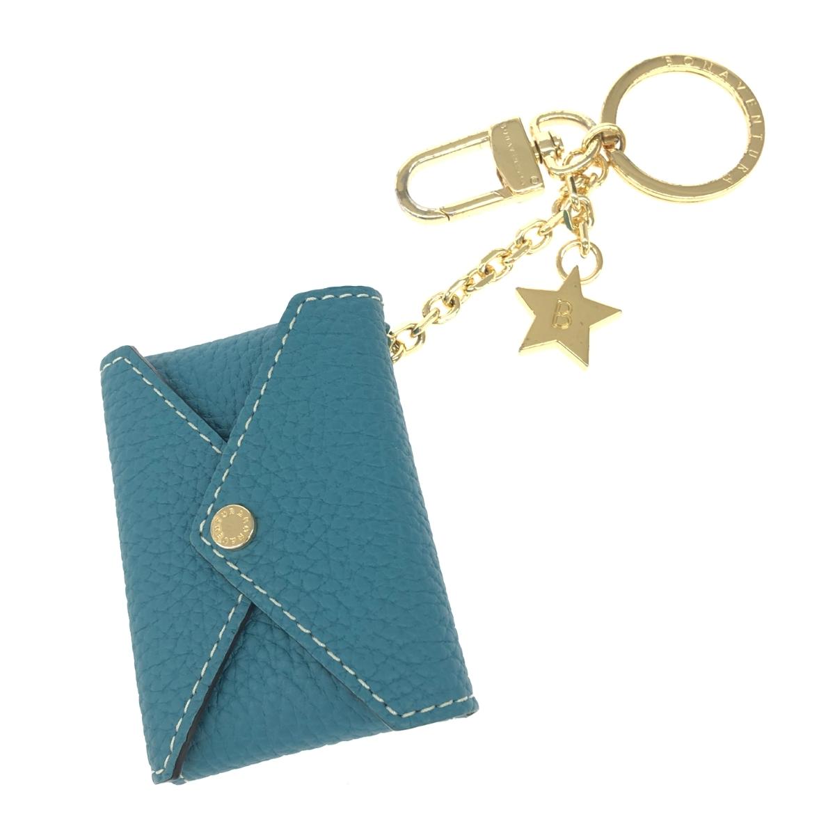 楽天市場】BONAVENTURA ボナベンチュラ キーリング ブルー レザー