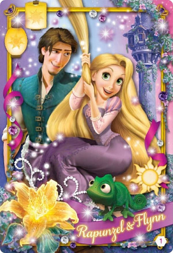 楽天市場】【1.ラプンツェル＆フリン】 ディズニー/3Dイリュージョン