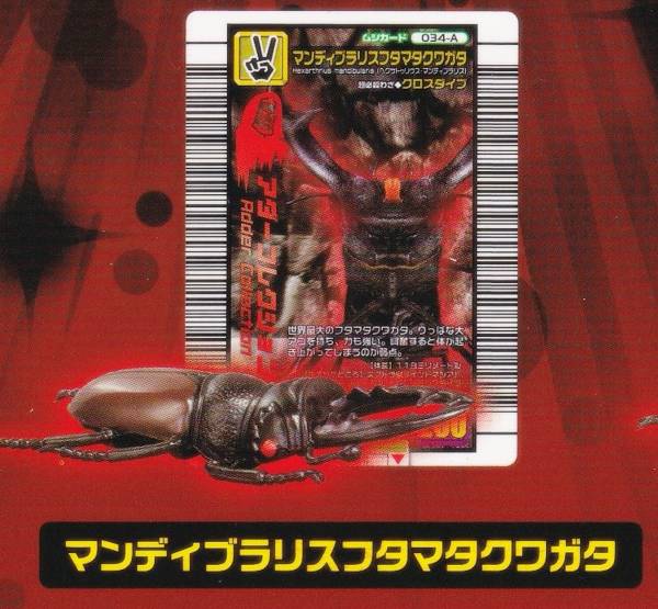 楽天市場】ムシキング マンディブラリスフタマタクワガタの通販