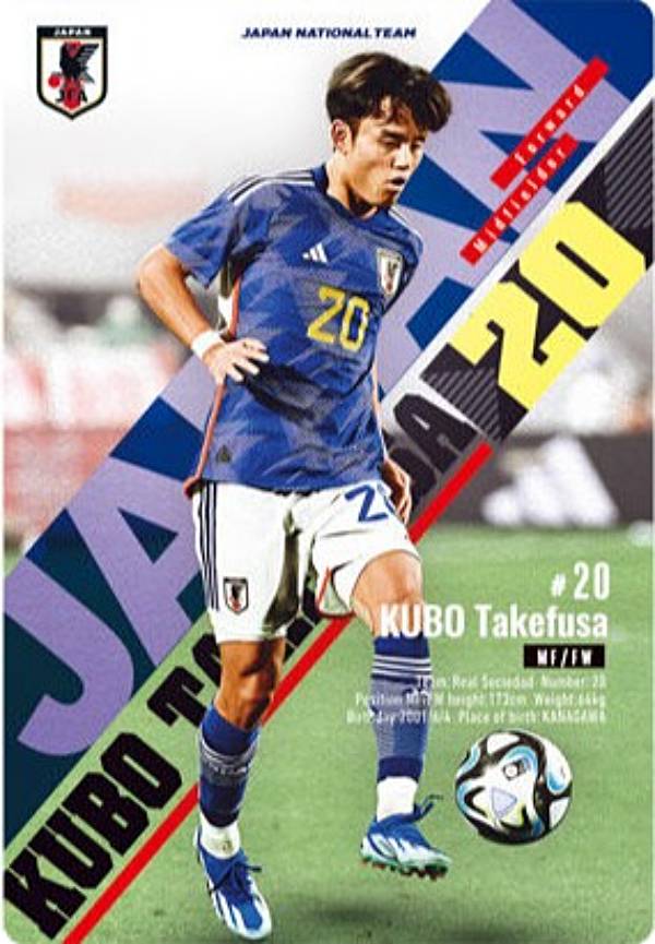 楽天市場】【1-26 久保建英 (ノーマル) 】ツインウエハース サッカー