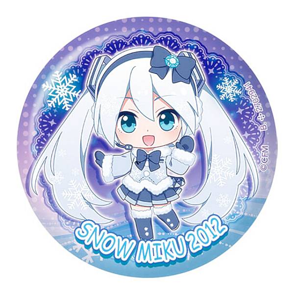楽天市場】【C賞 雪ミク2012 (缶バッジ) 】初音ミク 雪ミクあそーと