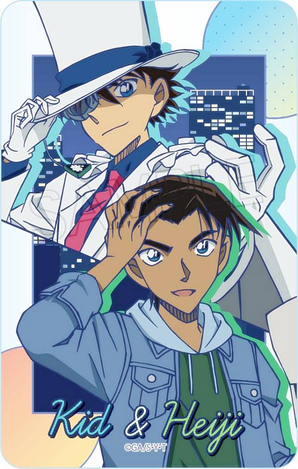 楽天市場】【15.服部平次＆怪盗キッド】 名探偵コナン クリアカード