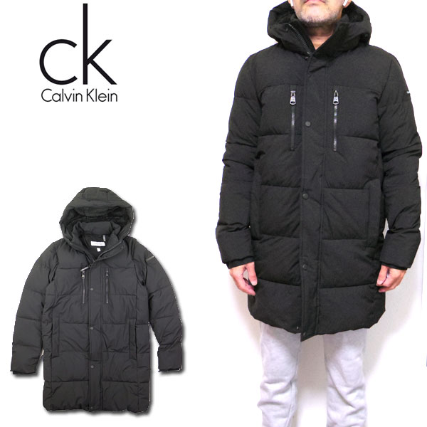 楽天市場】カルバンクライン ダウン メンズ コート 中綿 ロング Calvin