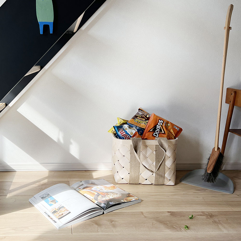 楽天市場】CINQ 白樺のかごバッグ M ( サンク 白樺 かごバッグ カゴ