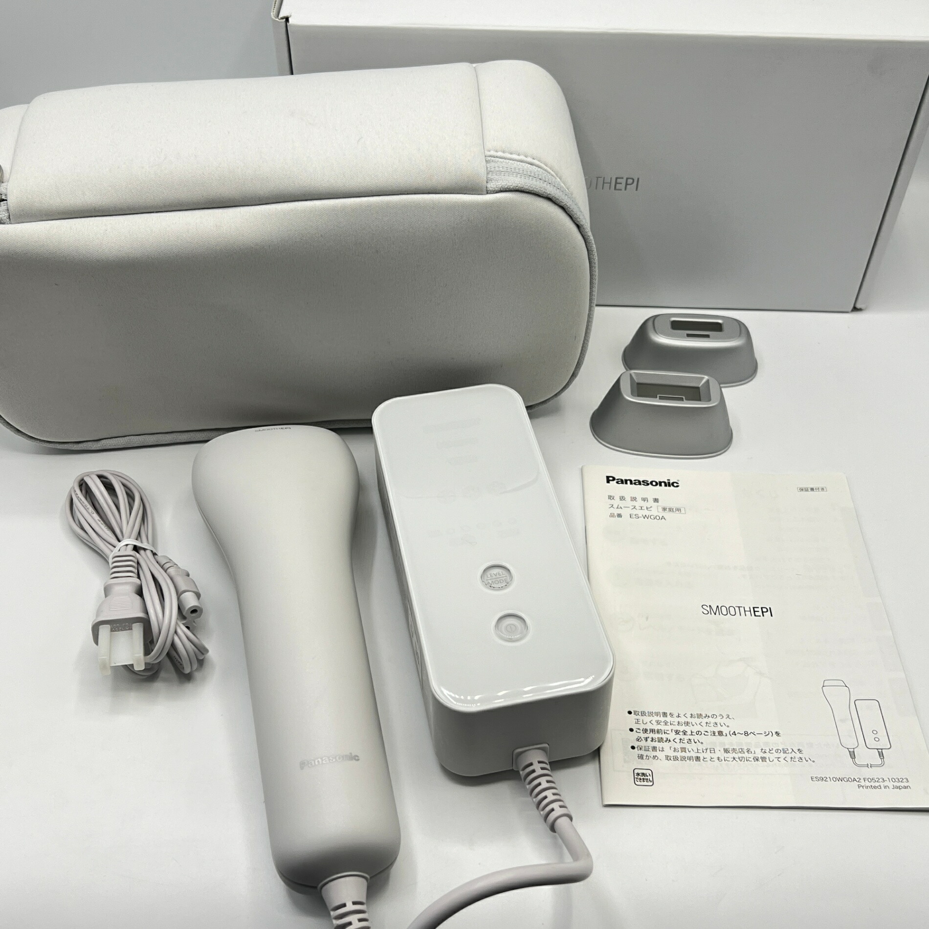 楽天市場】【美品】パナソニック 光エステ スムースエピ ES-WG0A-H