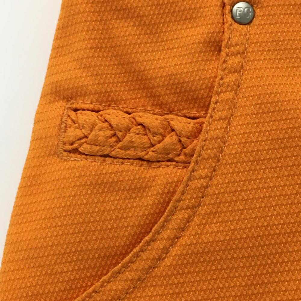 楽天市場】【超美品】パーリーゲイツ スカート オレンジ 織生地 ロゴ