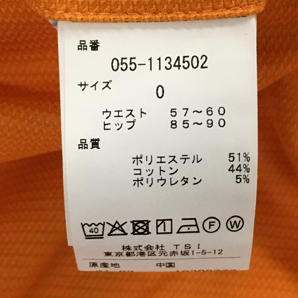 楽天市場】【超美品】パーリーゲイツ スカート オレンジ 織生地 ロゴ