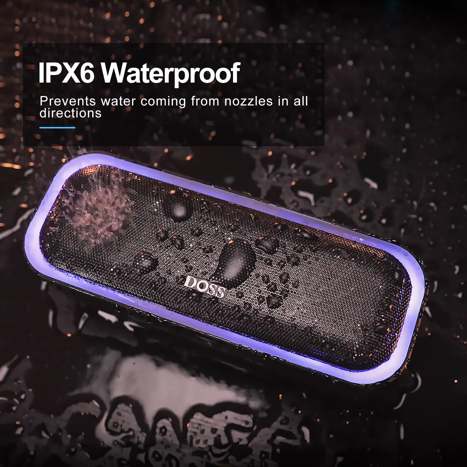 楽天市場】DOSS SoundBox Pro Bluetooth スピーカー20W 強化された低音