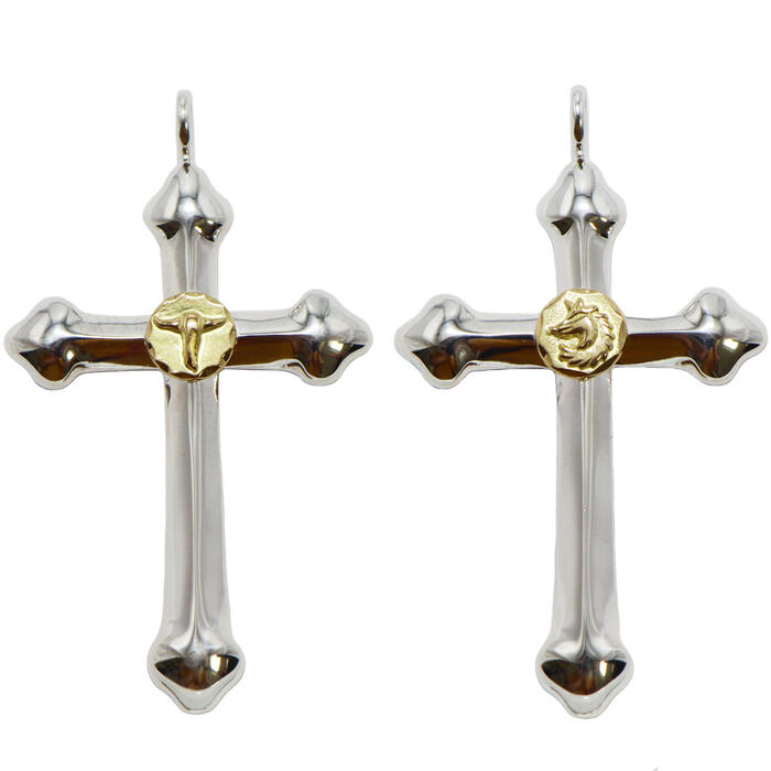 楽天市場】TADY&KINGラージクロスK18メタルLサイズ : TADY＆KING楽天市場店