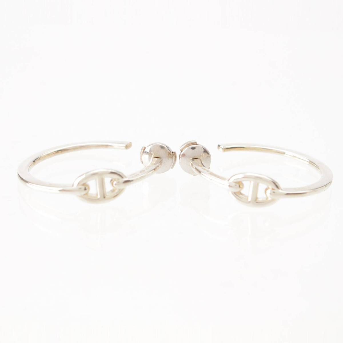 楽天市場】【エルメス】Hermes シェーヌダンクル フープ ピアス