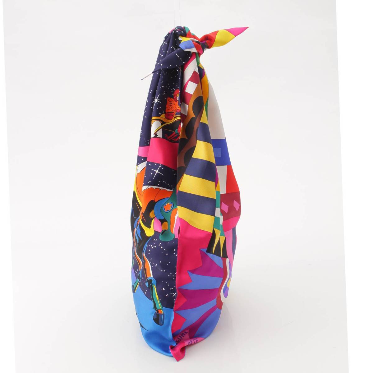 楽天市場】【エルメス】Hermes プティアッシュ フロシキGM シルク