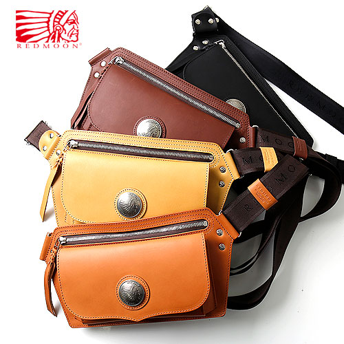 楽天市場】REDMOON レッドムーン マチ付・スリム薄型ボディーバッグ