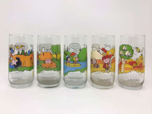 楽天市場】【中古】 McDonald's Glasses Camp Snoopy Collection