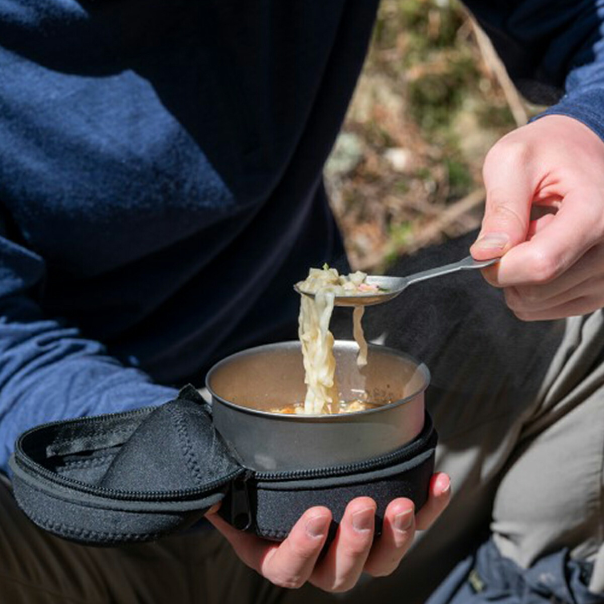 楽天市場】ハンドル無しのシンプルクッカー チタン 400 ノーハンドル