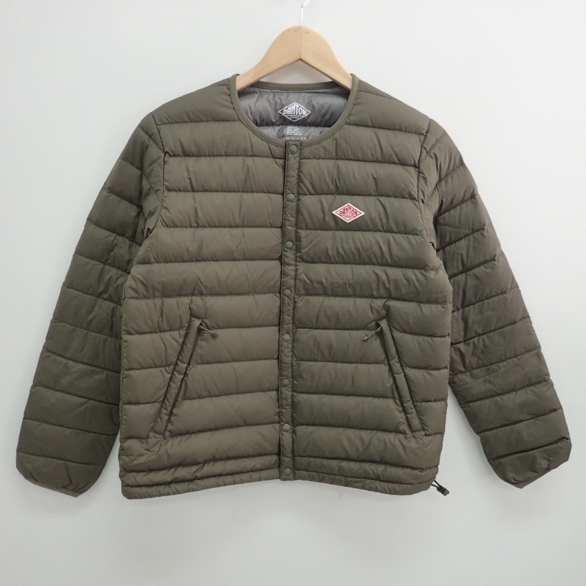 楽天市場】DANTONダントン JD8748/16A-KW-001 INNER DOWN JACKETクルー