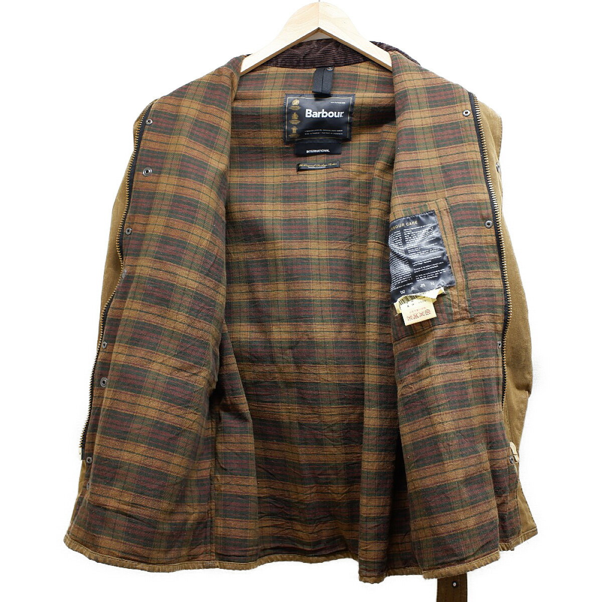 楽天市場】Barbour バブアー 国内正規☆INTERNATIONAL SL ベルト付