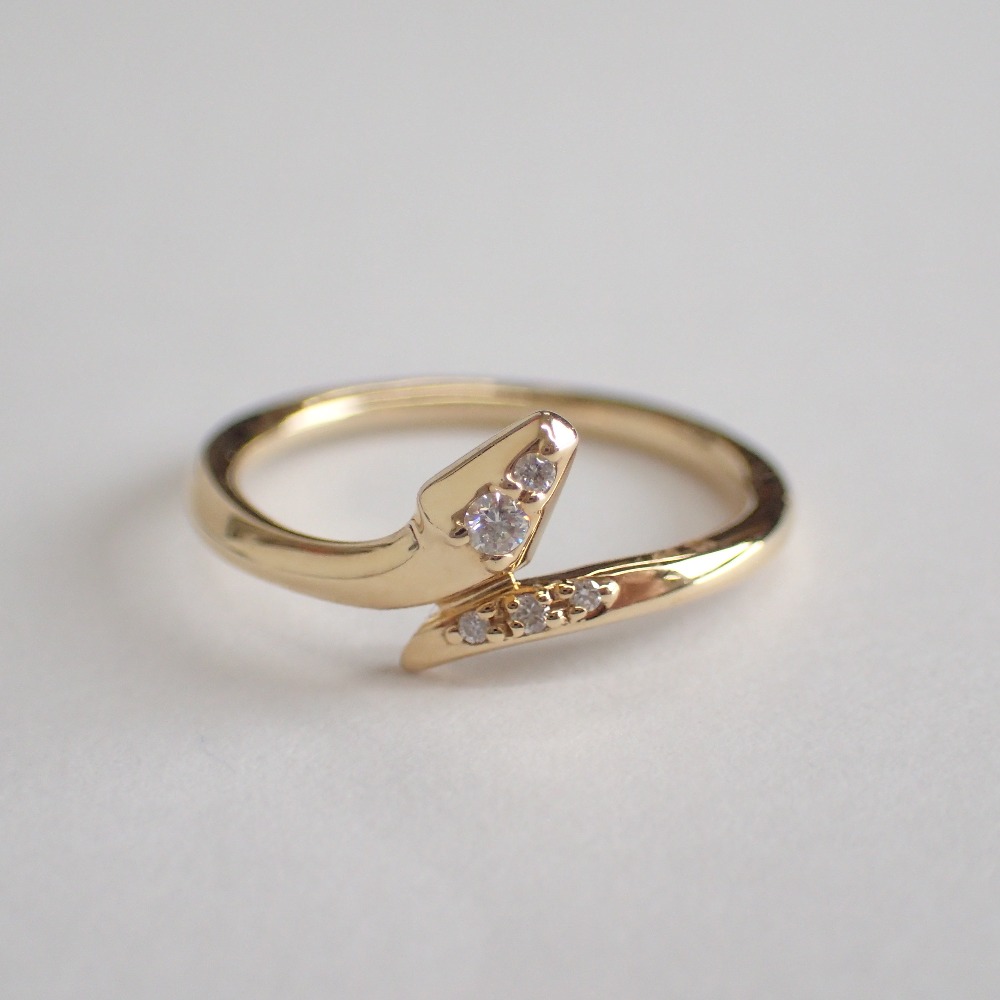 楽天市場】STAR JEWELRY スタージュエリー K18YG/ダイヤモンド 0.02ct