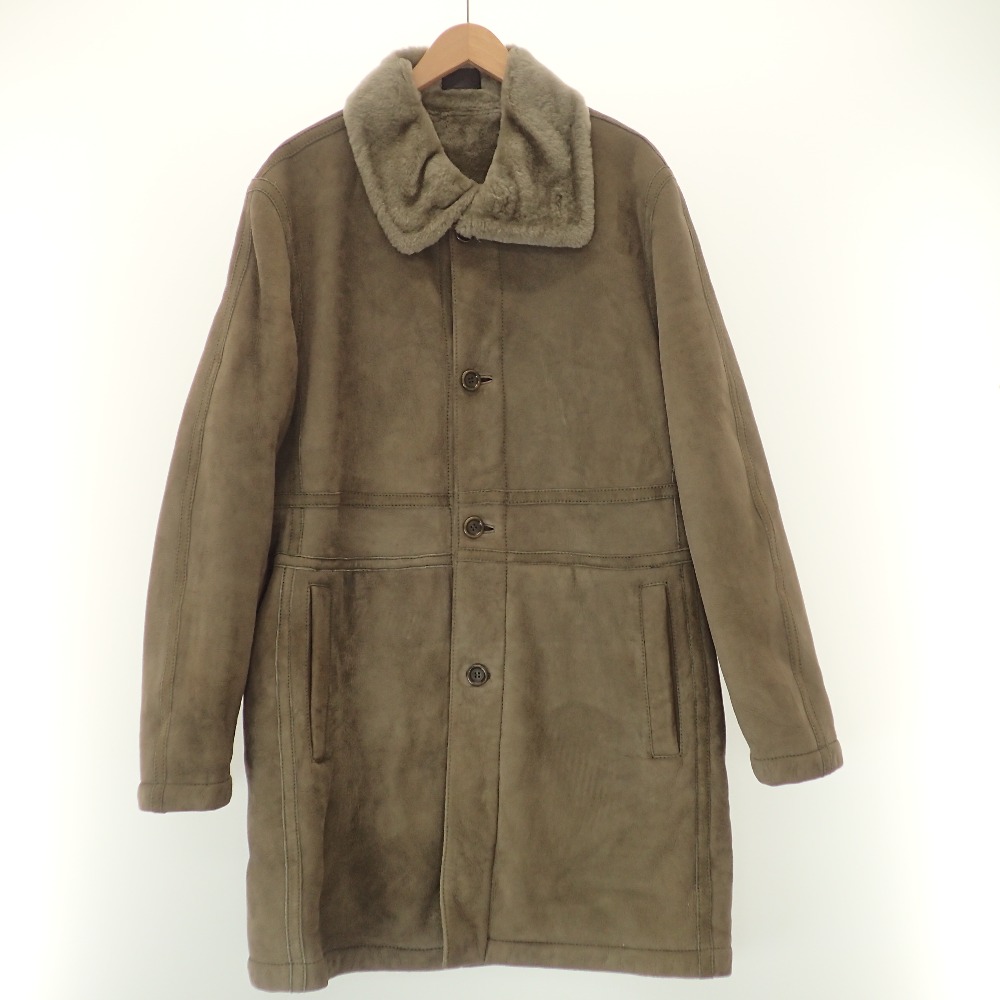 楽天市場】LOEWE ロエベ 【国内正規】ムートン コート 52 グレージュ