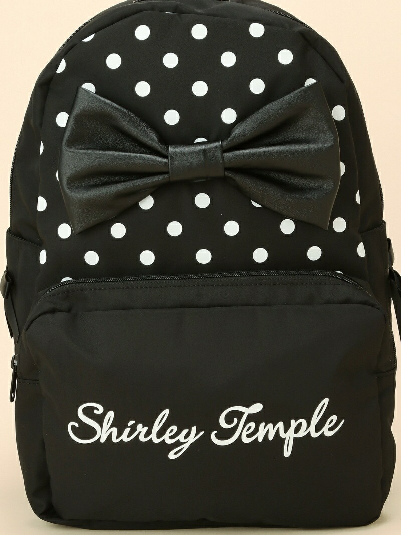 楽天市場】Shirley Temple ドットリボンリュック L シャーリーテンプル