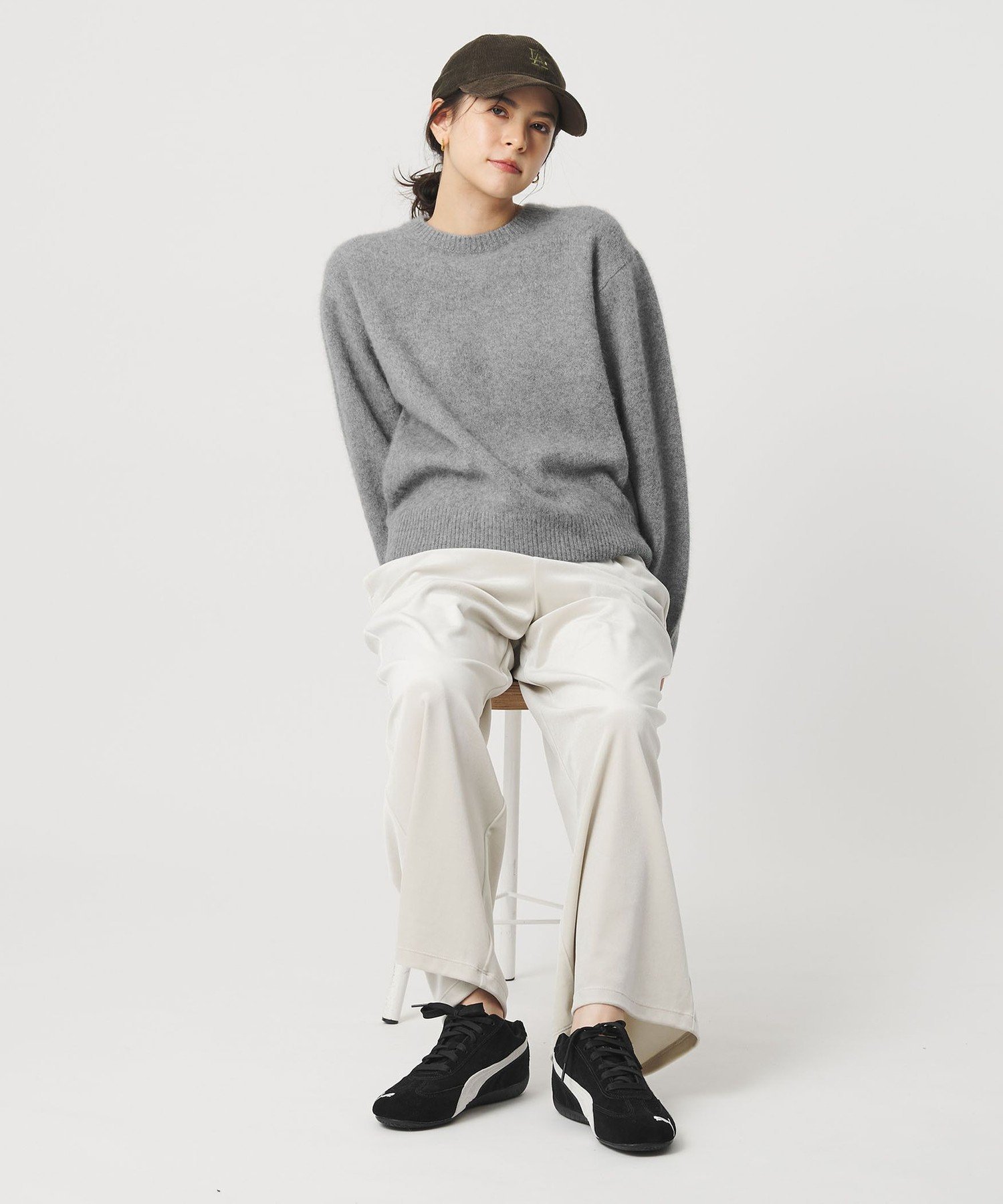 BEAUTY&YOUTH UNITED ARROWS｜フォックスカシミヤブレンド クルー