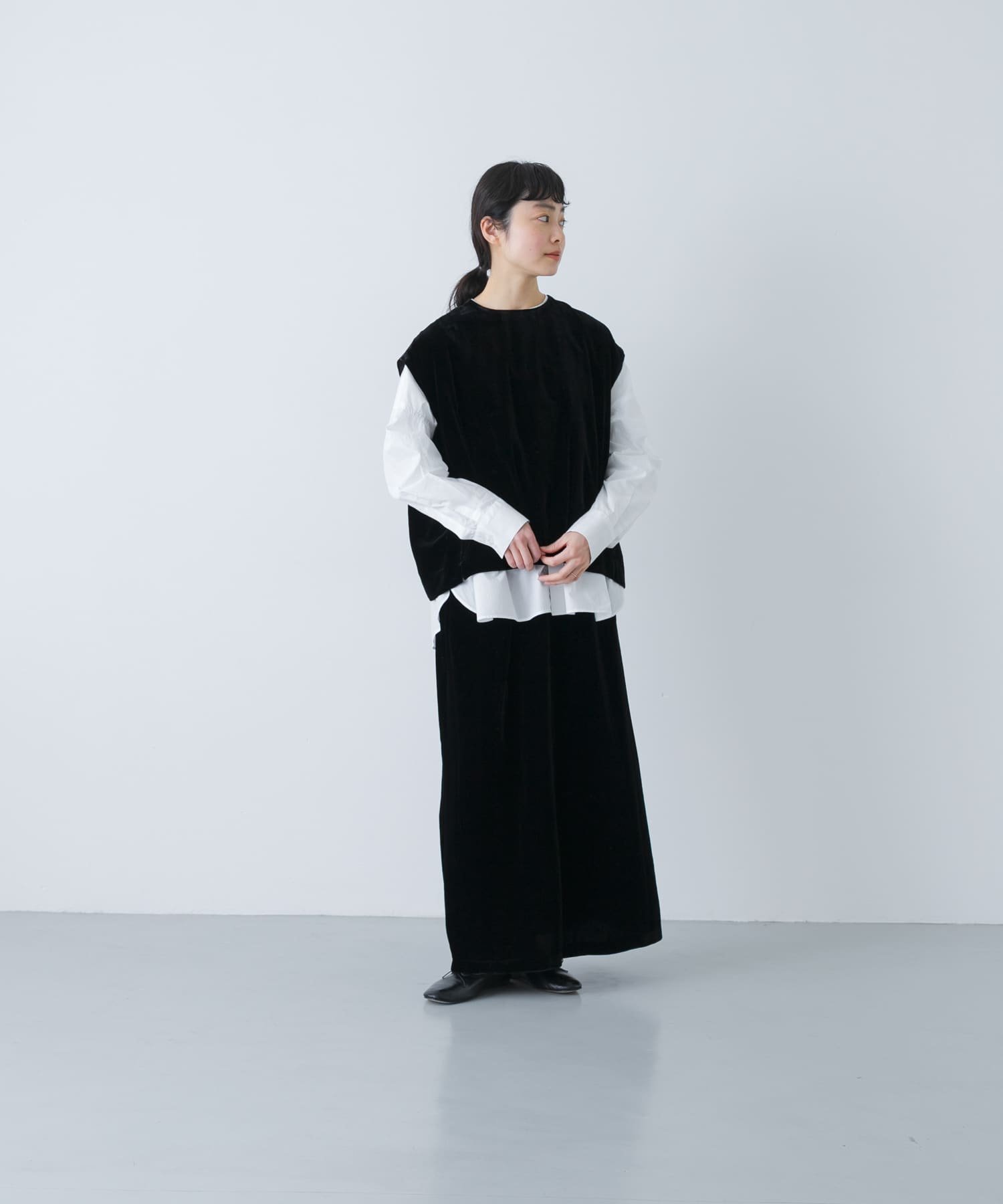 かぐれ｜レーヨンシルクベルベットスカート | Rakuten Fashion(楽天